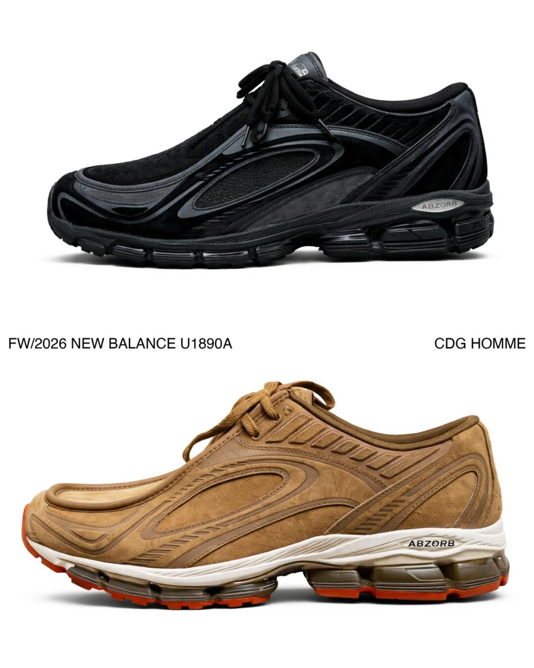 【2026 FW】COMME des GARCONS HOMME × New Balance 1890A (コム デ ギャルソン・オム ニューバランス 2026年 秋冬)