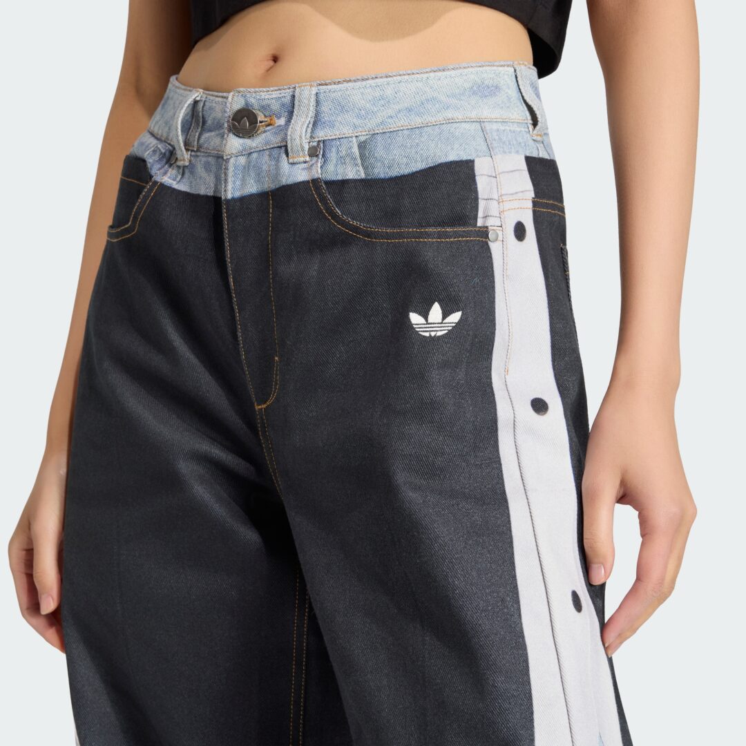 90年代のレトロなストリートウェアの雰囲気が特徴の「アディダス アディブレイク」から”Printed Dead Jeans”が20265年 2/2 発売 (adidas adibreak) [KW4516]