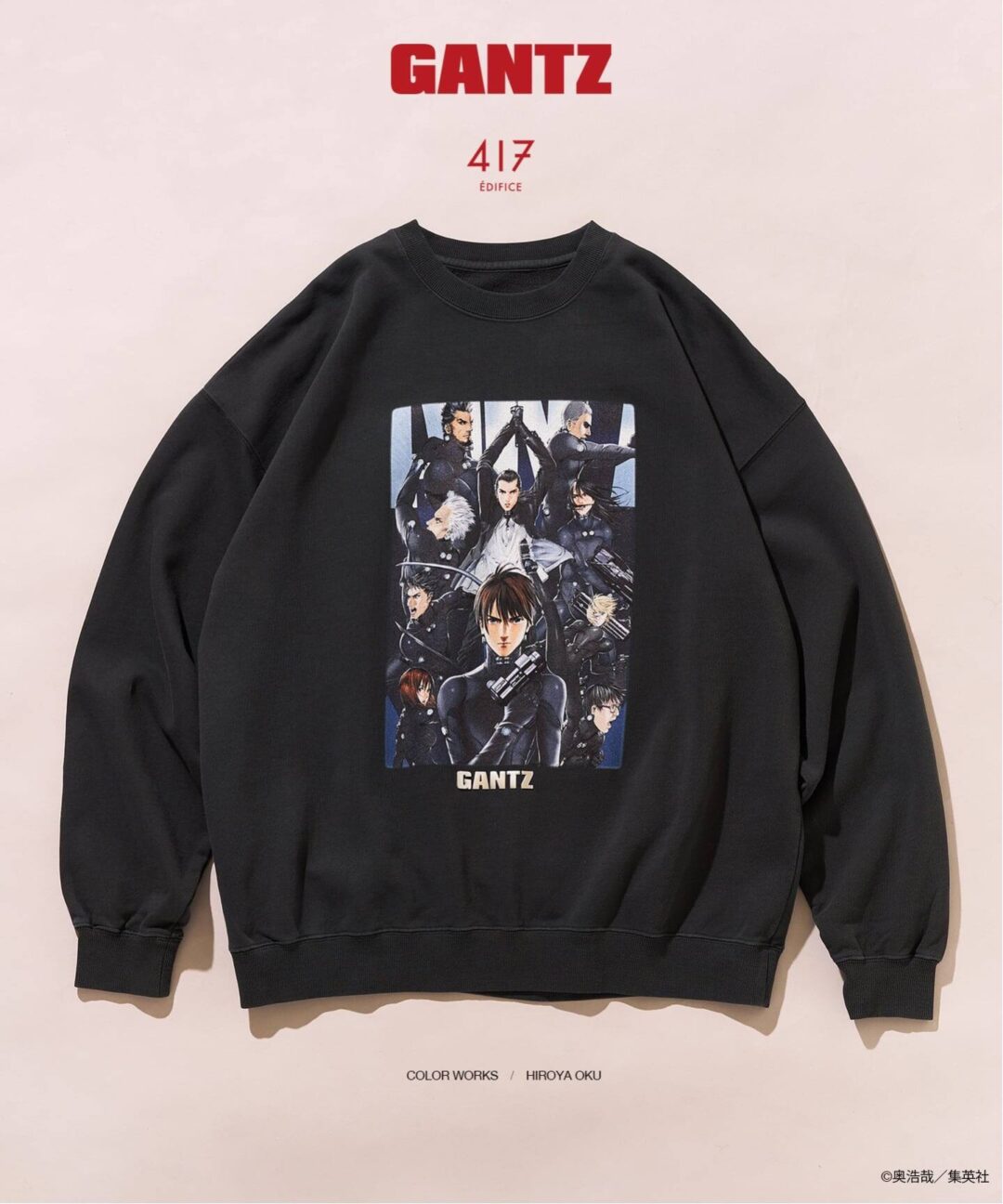 GANTZ × 417 EDIFICE 2026年 コラボアイテムが1月下旬 発売 (ガンツ エディフィス)