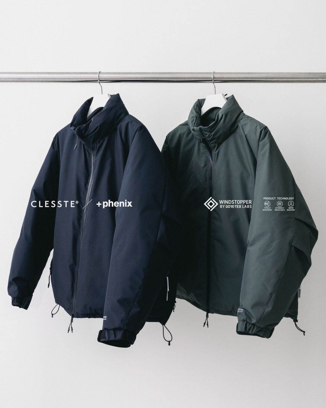 CLESSTE × Plus Phenix 2026 SS 別注 “GORE-TEX WINDSTOPPER LABS CITY HAPPY JACKET”が1/10 発売 (クレスト プラスフェニックス ゴアテックス ウィンドストッパー ジャケット)