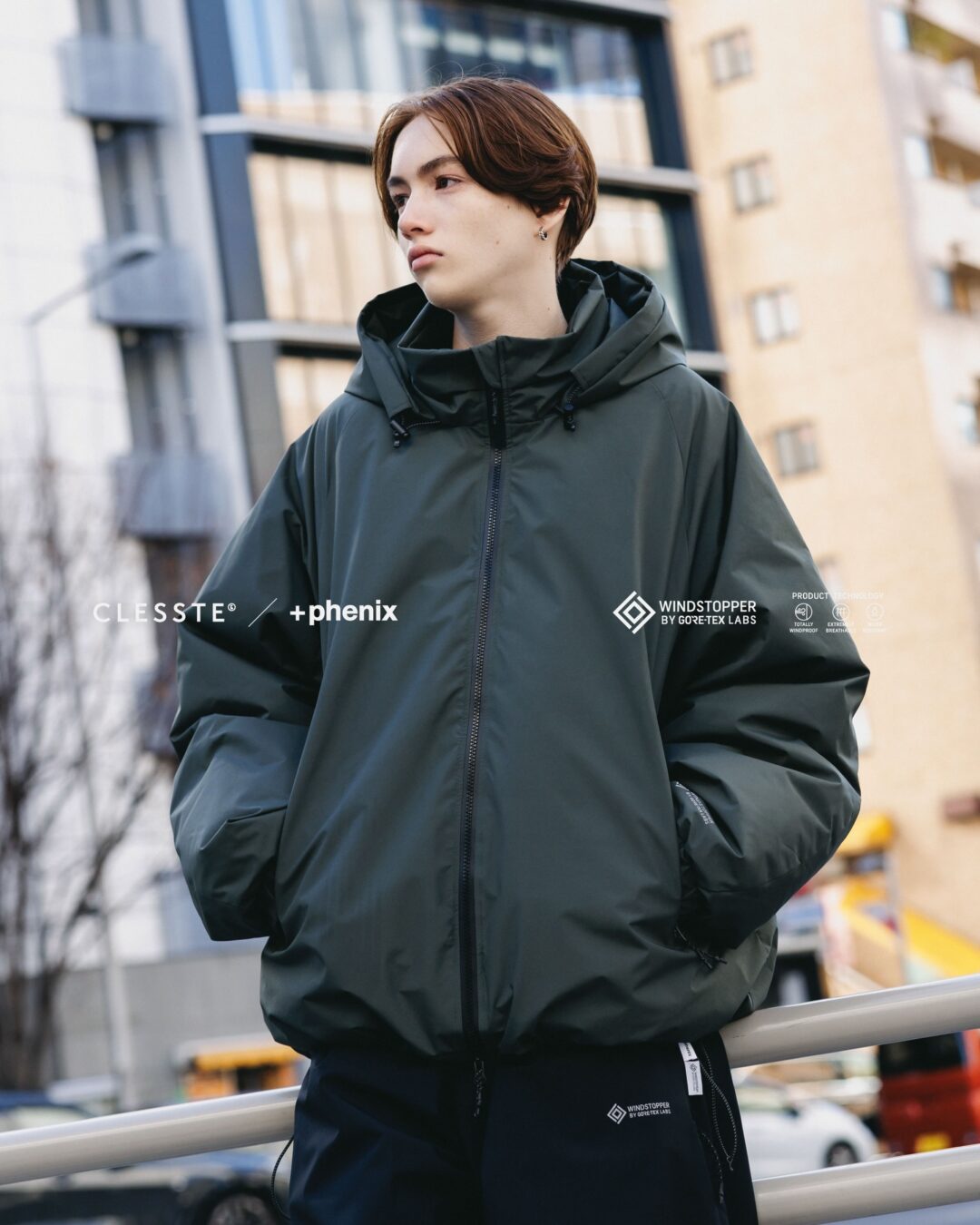 CLESSTE × Plus Phenix 2026 SS 別注 “GORE-TEX WINDSTOPPER LABS CITY HAPPY JACKET”が1/10 発売 (クレスト プラスフェニックス ゴアテックス ウィンドストッパー ジャケット)