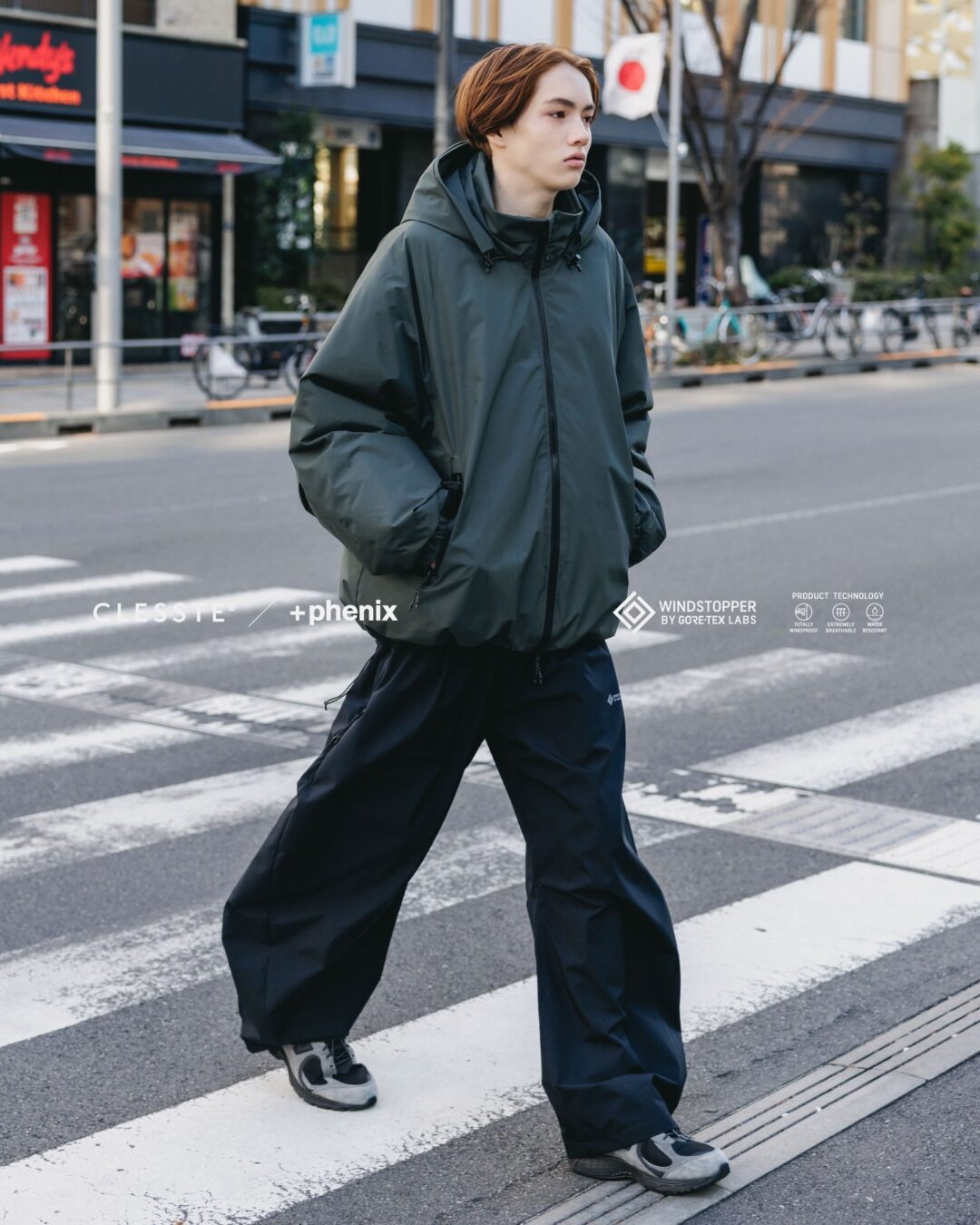 CLESSTE × Plus Phenix 2026 SS 別注 “GORE-TEX WINDSTOPPER LABS CITY HAPPY JACKET”が1/10 発売 (クレスト プラスフェニックス ゴアテックス ウィンドストッパー ジャケット)