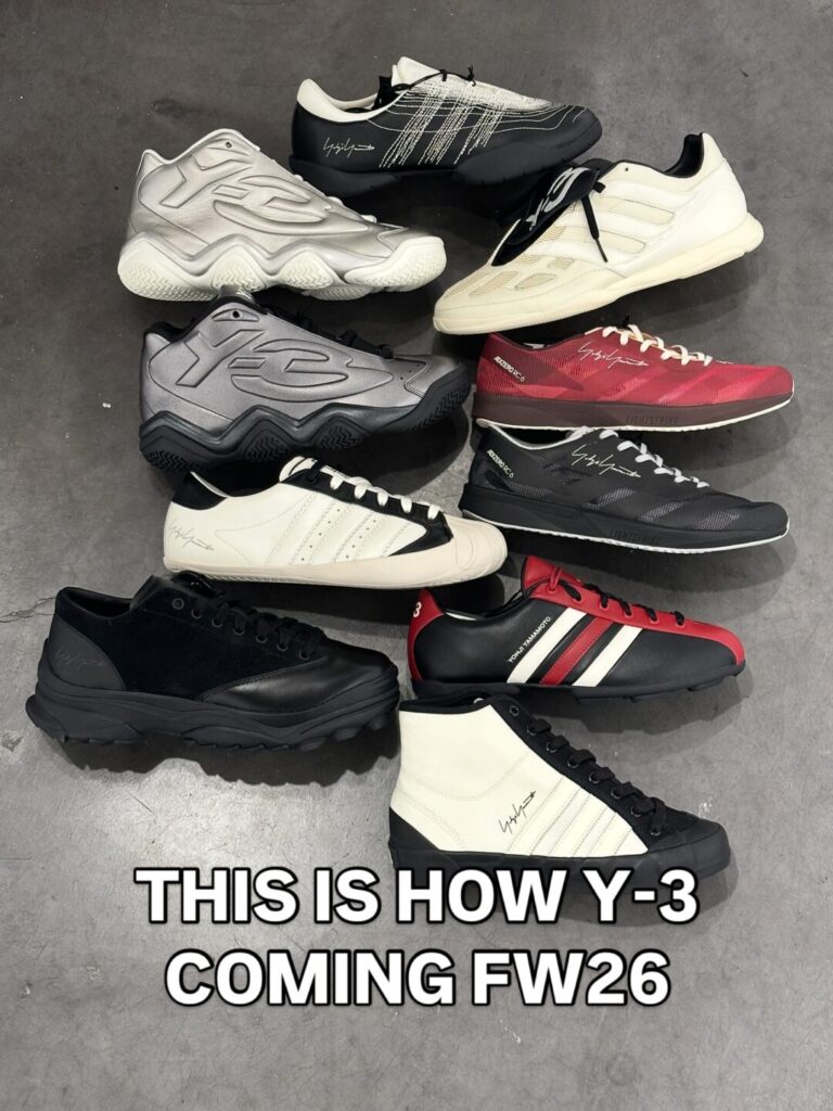 Y-3 2026 FALL/WINTER (adidas アディダス ワイスリー 2026年 秋冬