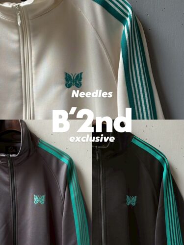 NEEDLES × B'2nd 2026 SS 別注 “Track jkt poly smooth & H.D. Track Pant - Poly Smooth”が登場 (ニードルズ ビーセカンド)