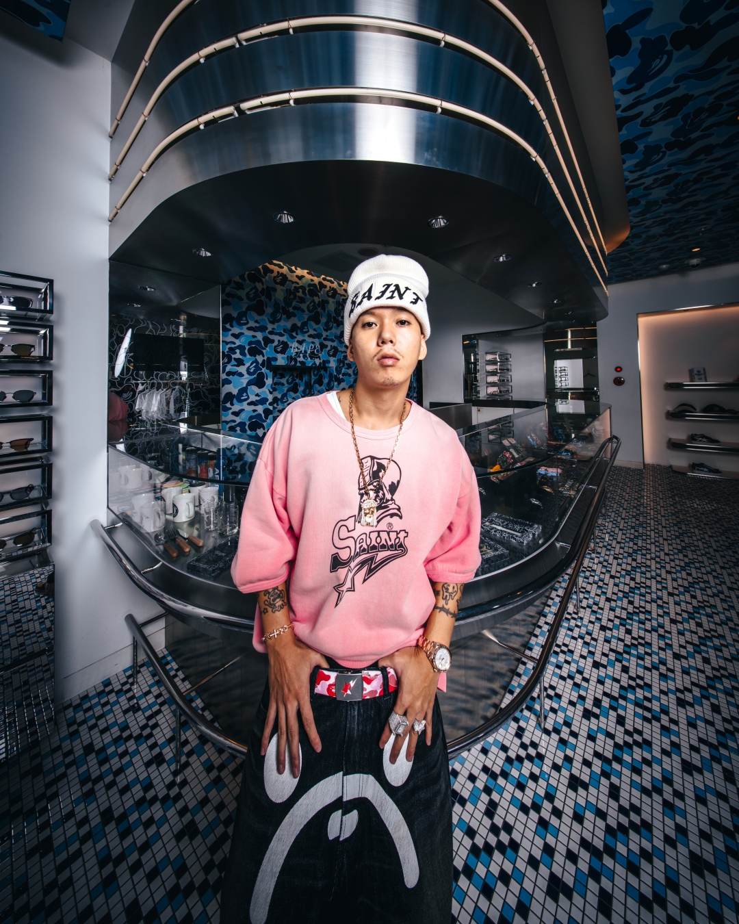 SAINT Mxxxxxx 2026 SS 2nd Dropとして「A BATHING APE」&「New Era」&「BerBerJin」とのコラボアイテムが2/7 発売 (セントマイケル 2026年 春夏)