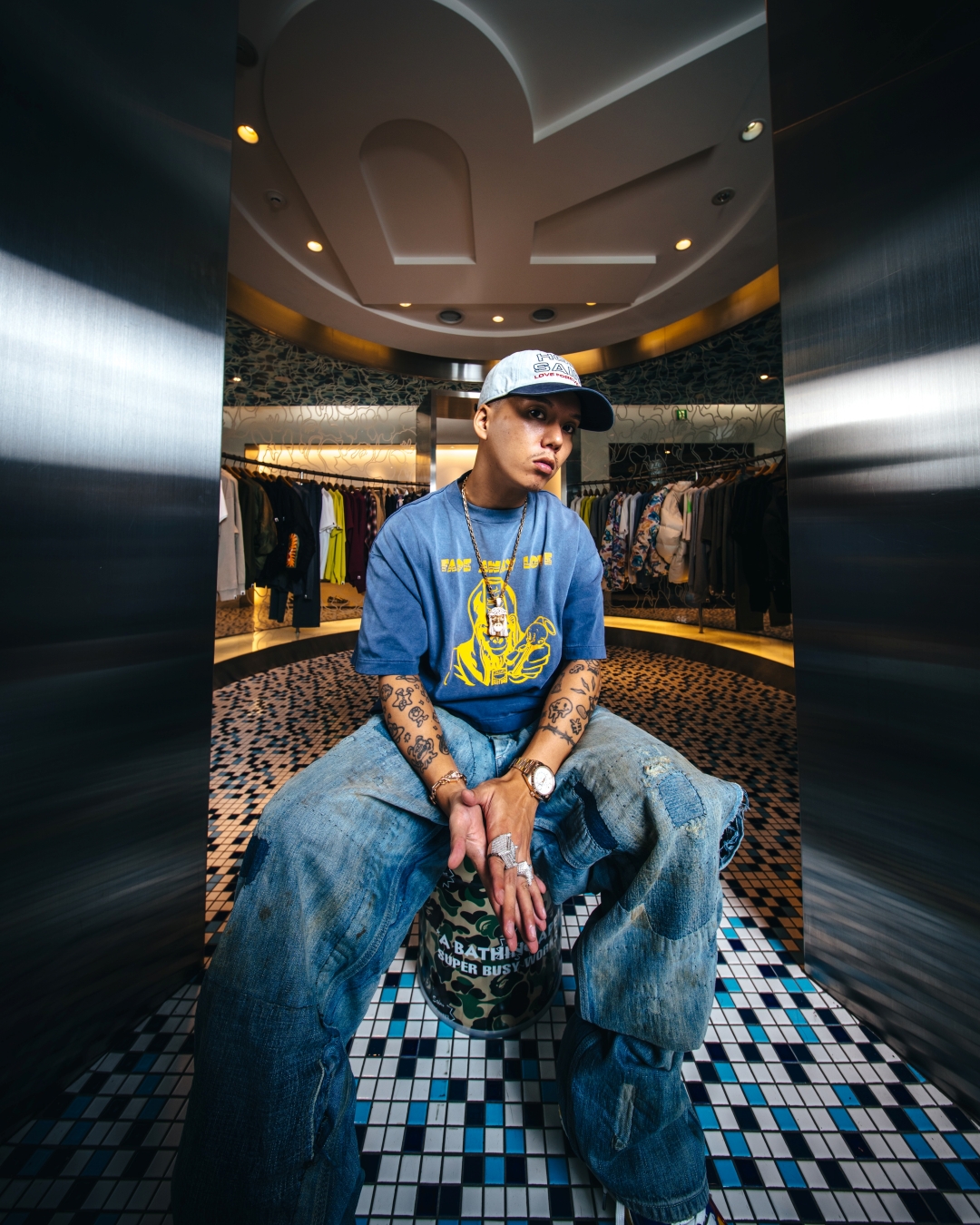 SAINT Mxxxxxx 2026 SS 2nd Dropとして「A BATHING APE」&「New Era」&「BerBerJin」とのコラボアイテムが2/7 発売 (セントマイケル 2026年 春夏)