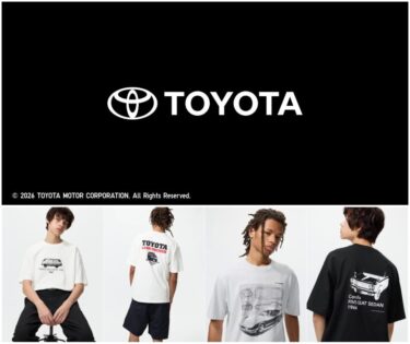 自動車ブランド「トヨタ」× UNIQLO UT コラボが2026年 4月中旬 発売 (ユニクロ TOYOTA)