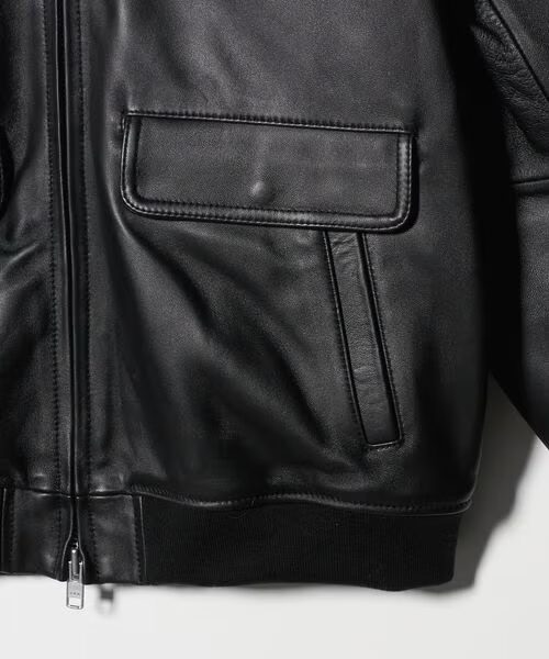 AVIREX for BEAUTY&YOUTH “レザー ジップ ブルゾン”が発売 (アヴィレックス ビューティアンドユース)