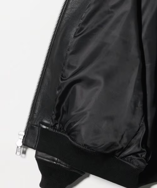 AVIREX for BEAUTY&YOUTH “レザー ジップ ブルゾン”が発売 (アヴィレックス ビューティアンドユース)