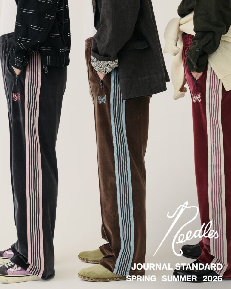 JOURNAL STANDARD × NEEDLES 2026 SS 別注 “C/PE ベロア トラック