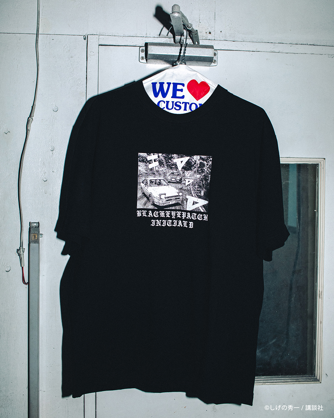 頭文字D × Black Eye Patch コラボアイテムが2026年 1/9~先行発売 (ブラック アイ パッチ INITIAL D)