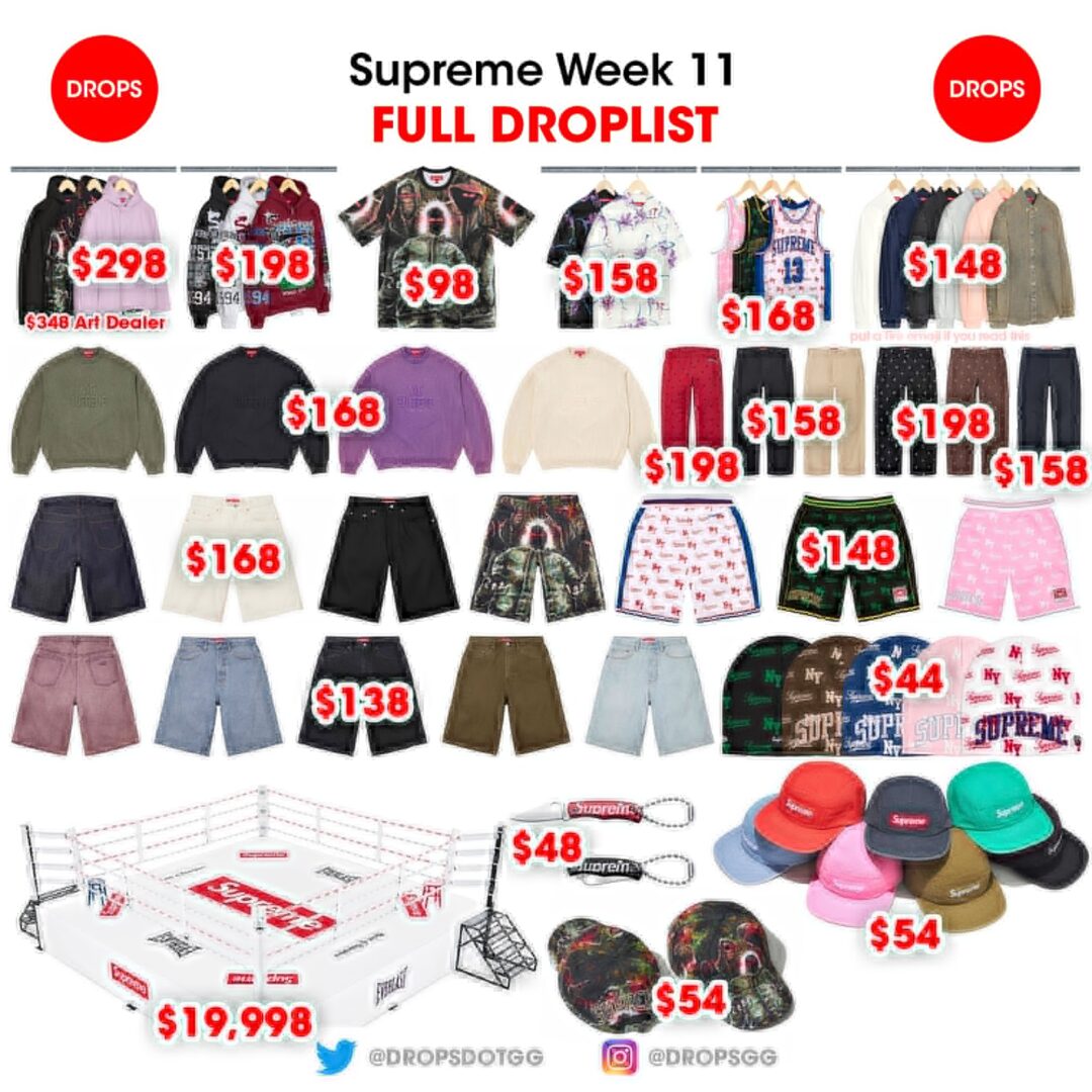 【SUPREME 2026 SS – シュプリーム 2026年 春夏】国内 5/30 発売予定 – week 14に「スパイダーマン / SPIDERMAN」アイテムが登場予定