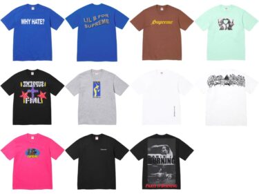 【SUPREME 2026 SS – シュプリーム 2026年 春夏】国内 6/27 発売予定 – week 18に「Summer Tee」などが登場予定