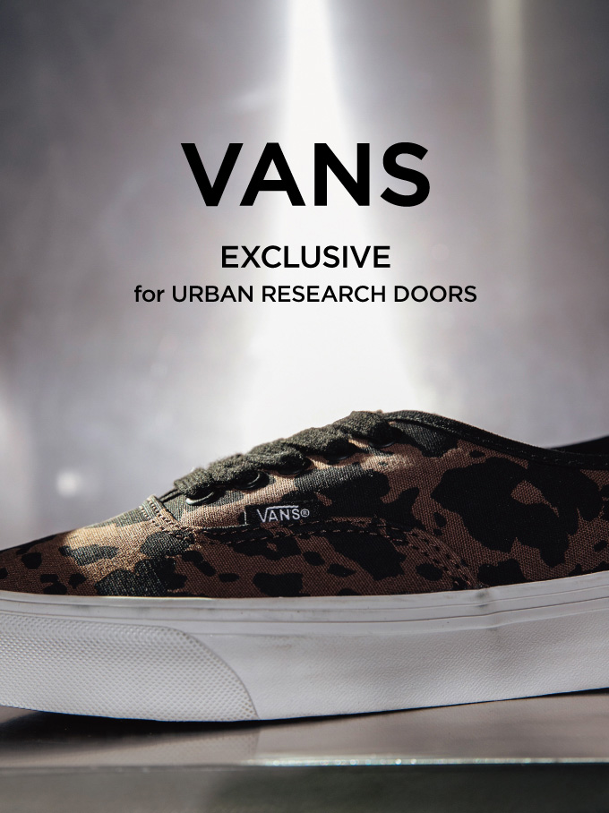 【2026年 2/14 発売】VANS AUTHENTIC EXCLUSIVE for URBAN RESEARCH DOORS "Cow Print" (バンズ オーセンティック アーバンリサーチ ドアーズ "カウプリント")