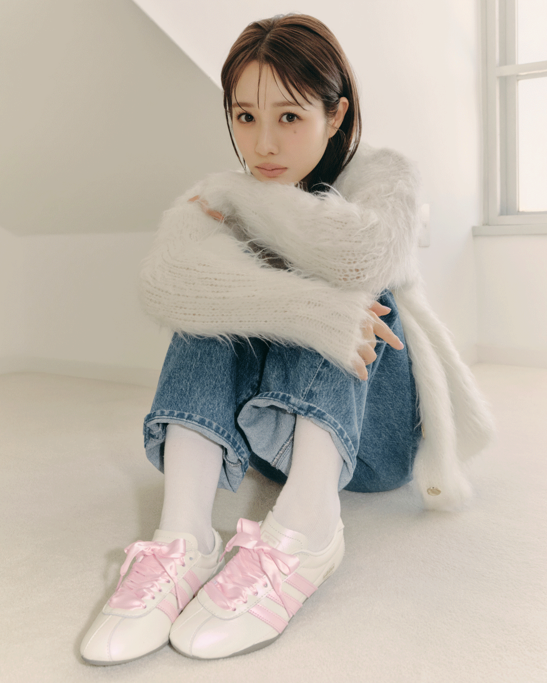 【ABC-MART限定】adidas Originals TOKYO “Ribbon Lace ver/White” (アディダス オリジナルス トウキョウ “リボンレース/ホワイト”) [KH8934/KH8935]