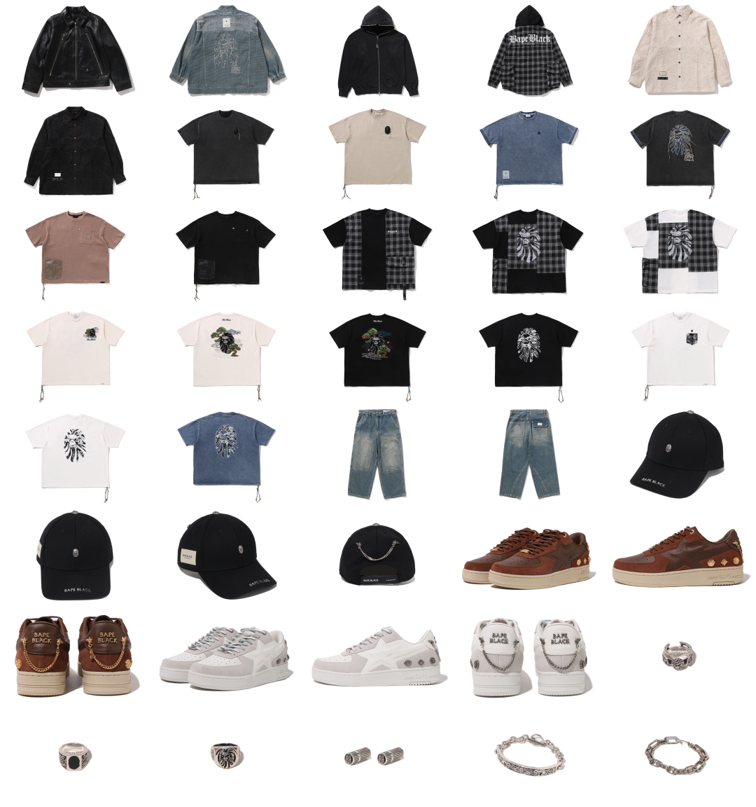 A BATHING APE BLACK 2026年春夏コレクションが2/20 & 2/21 発売 (ア ベイシング エイプ ブラック 2026 SS)