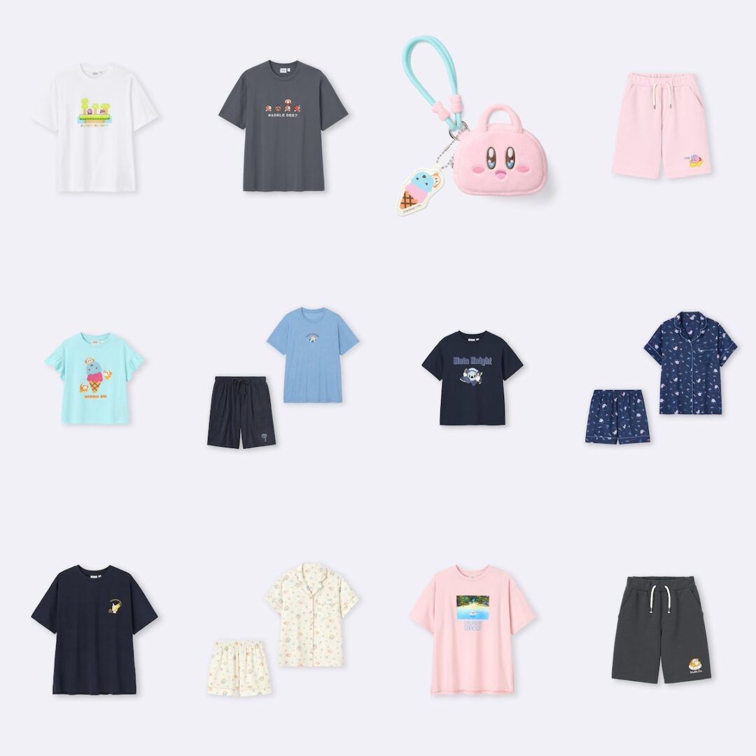 星のカービィ × GU コラボレーションが2026年 5/1 発売予定 (ジーユー Kirby)