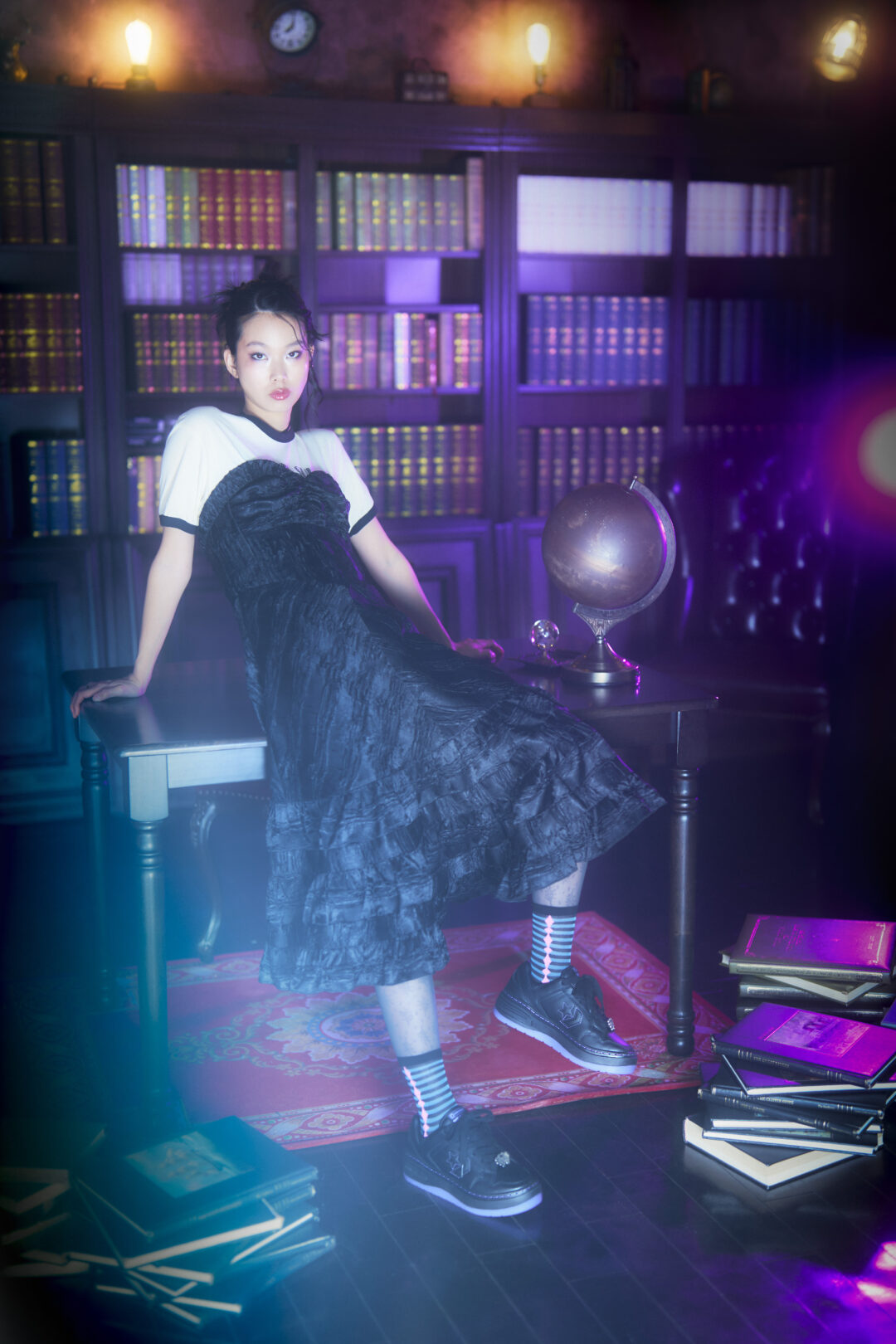 【2026年 2/17 発売】ANNA SUIのモチーフやカラーを纏った「CONVERSE WEAPON」2型 (アナ スイ コンバース ウエポン)