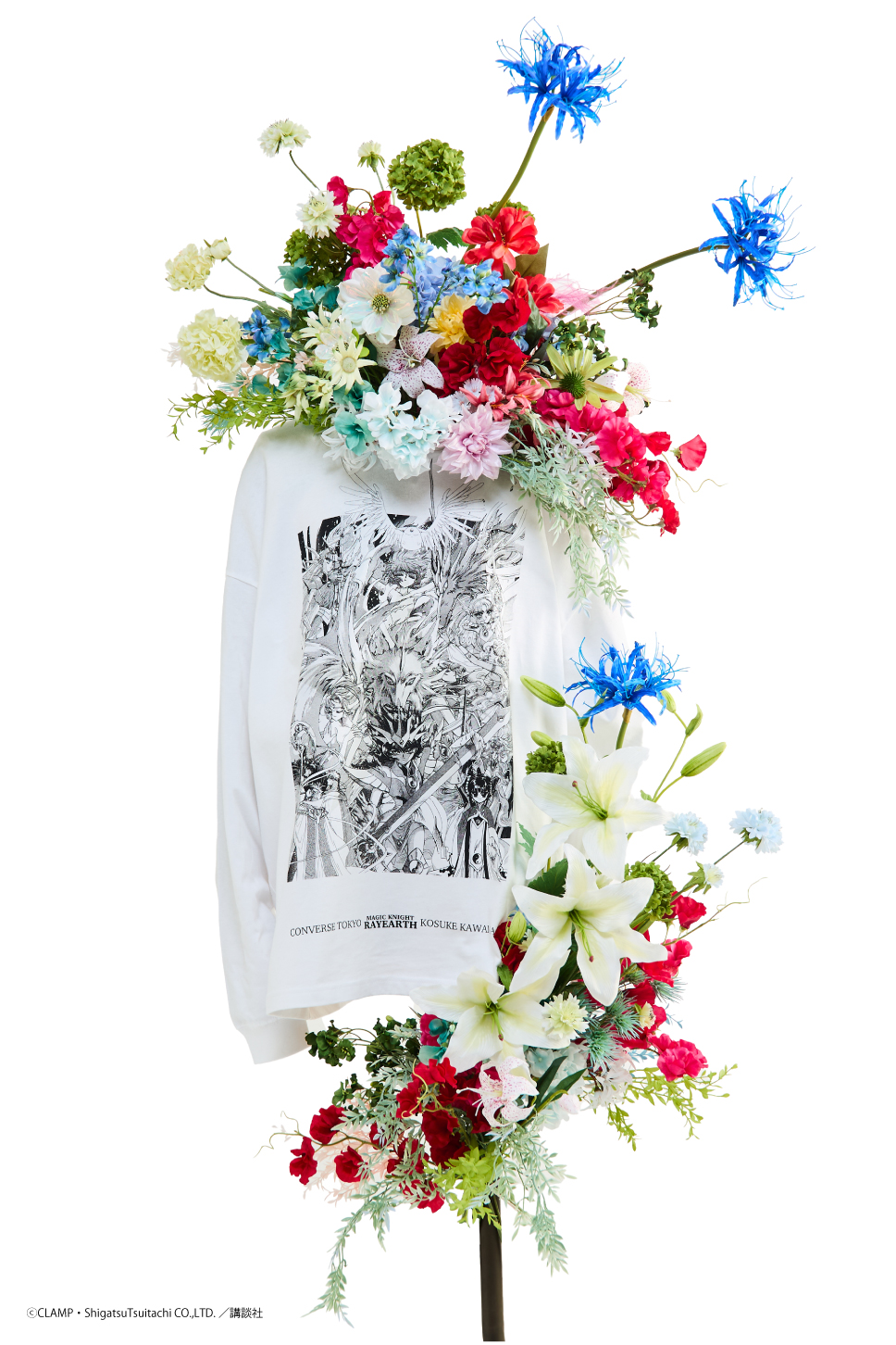 CONVERSE TOKYO × CLAMP コラボで「ツバサ-RESERVoir CHRoNiCLE」「魔法騎士レイアース」「CLOVER」が2026年 2/20 発売 (コンバーストウキョウ クランプ)