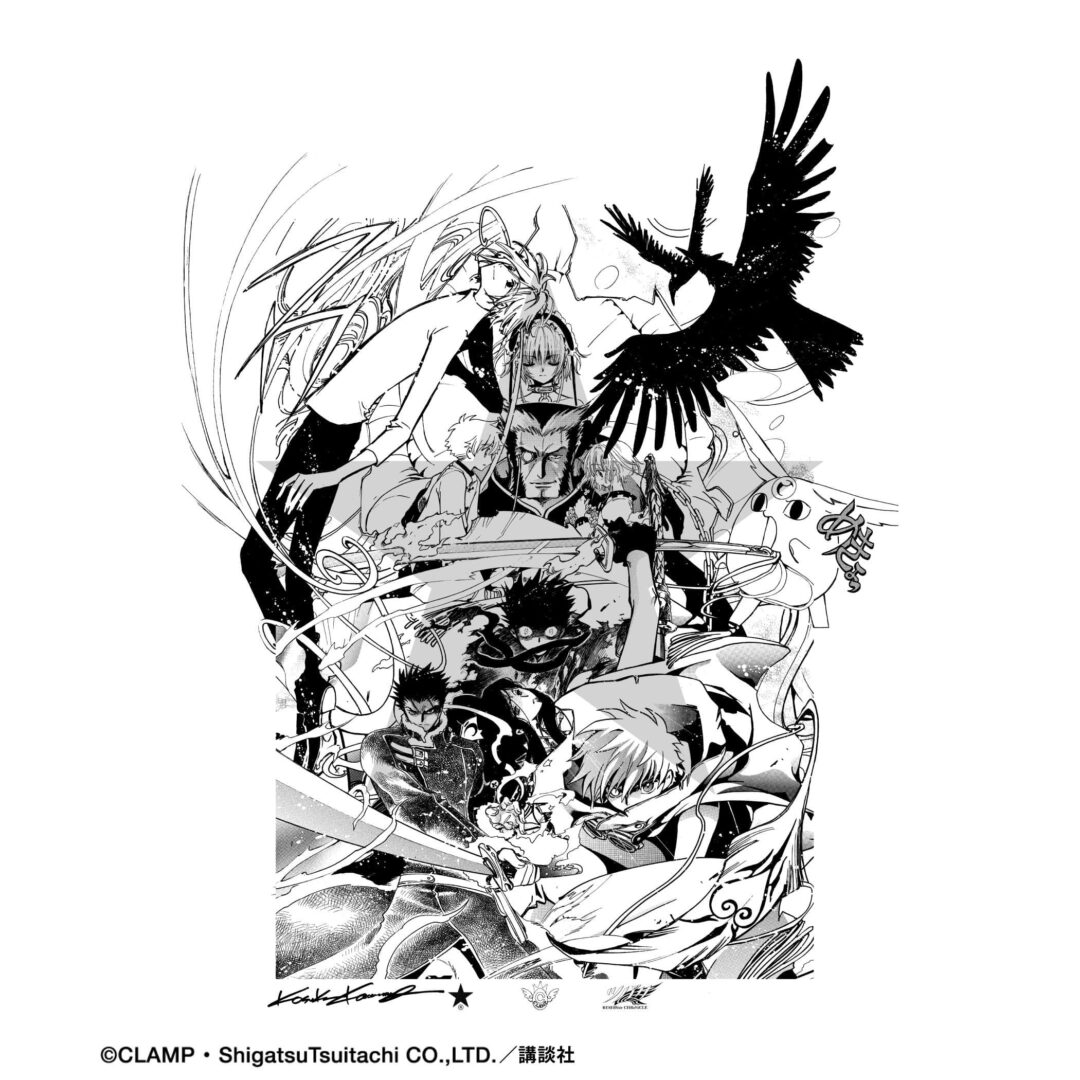 CONVERSE TOKYO × CLAMP コラボで「ツバサ-RESERVoir CHRoNiCLE」「魔法騎士レイアース」「CLOVER」が2026年 2/20 発売 (コンバーストウキョウ クランプ)