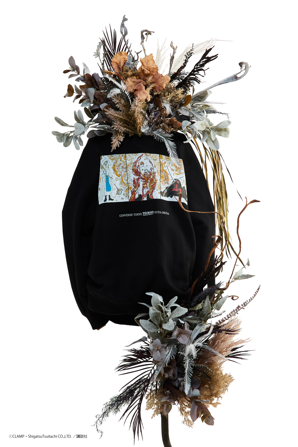 CONVERSE TOKYO × CLAMP コラボで「ツバサ-RESERVoir CHRoNiCLE」「魔法騎士レイアース」「CLOVER」が2026年 2/20 発売 (コンバーストウキョウ クランプ)