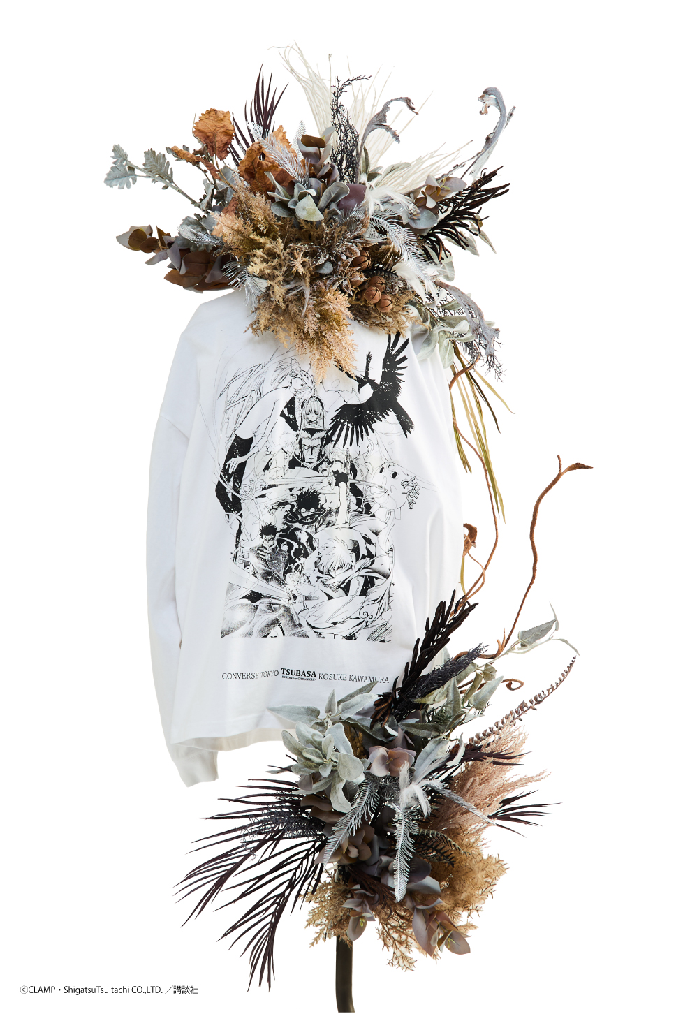 CONVERSE TOKYO × CLAMP コラボで「ツバサ-RESERVoir CHRoNiCLE」「魔法騎士レイアース」「CLOVER」が2026年 2/20 発売 (コンバーストウキョウ クランプ)