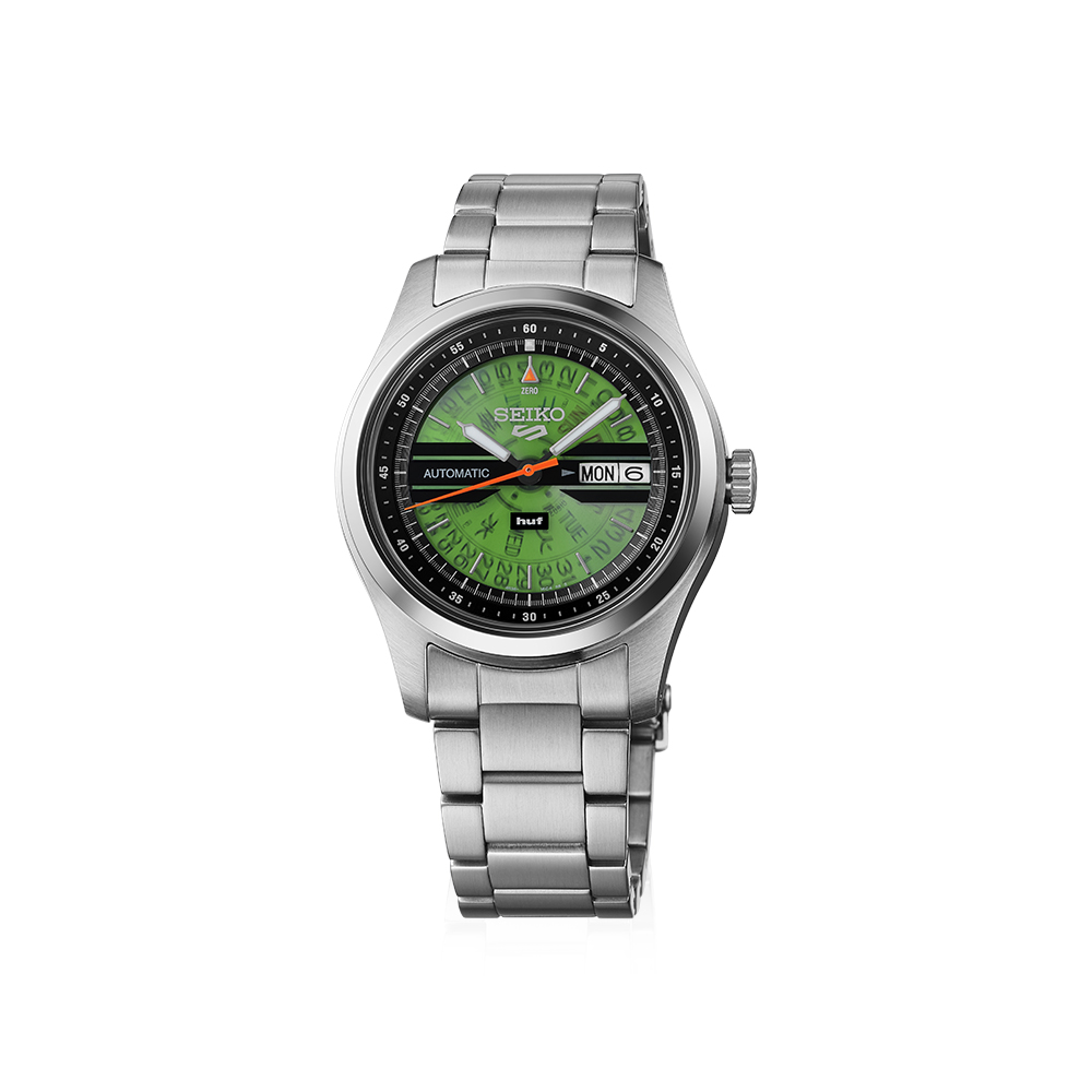 HUF x SEIKO 5 SPORTS SBSA323が2026年 3/6 発売 (ハフ セイコー スポーツ)