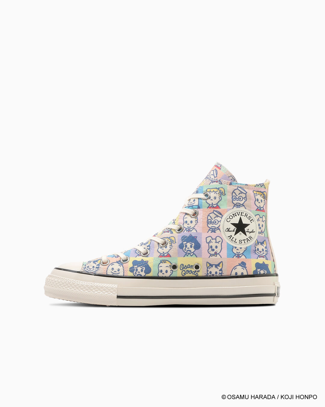 CONVERSE × OSAMU GOODS ALL STARが2026年 2/24 発売 (コンバース オールスター オサムグッズ 原田治)