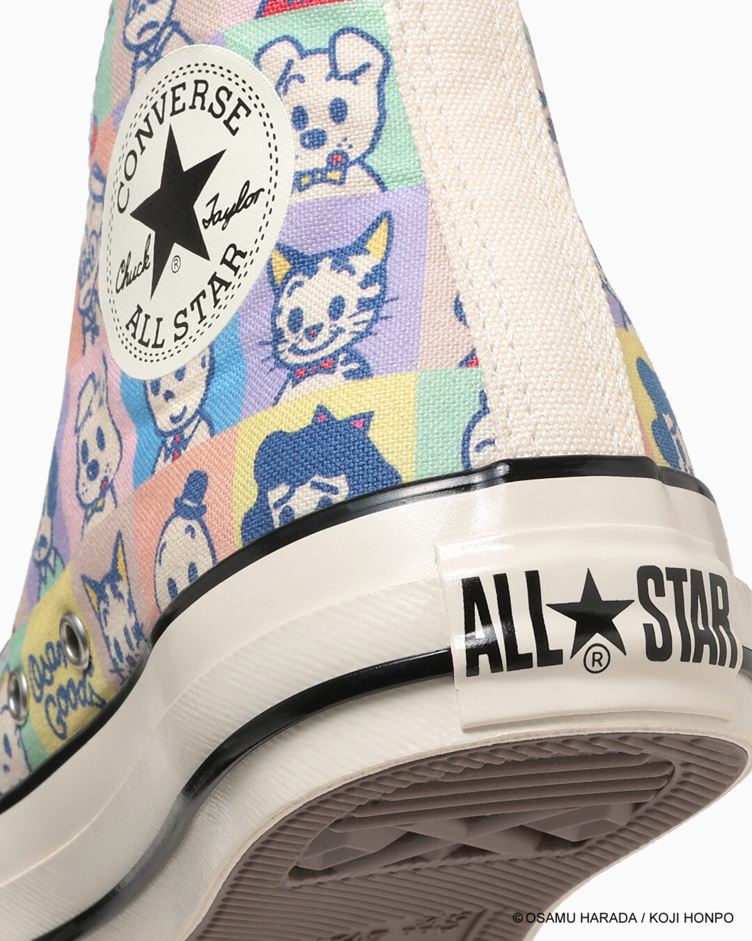 CONVERSE × OSAMU GOODS ALL STARが2026年 2/24 発売 (コンバース オールスター オサムグッズ 原田治)