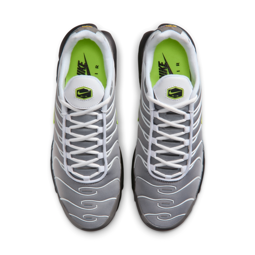 【2026年 3/5 発売】NIKE AIR MAX PLUS “White/Neon Yellow” (ナイキ エア マックス プラス “ホワイト/ネオンイエロー”) [IQ0288-100]