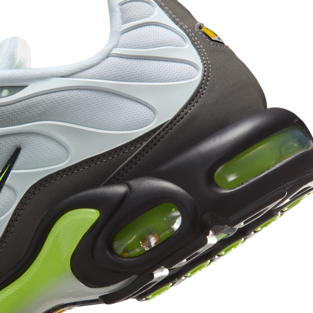 【2026年 3/5 発売】NIKE AIR MAX PLUS “White/Neon Yellow” (ナイキ エア マックス プラス “ホワイト/ネオンイエロー”) [IQ0288-100]