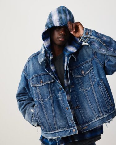 BEAMS 2026 SS "ダメージ デニム ジャケット ワイドショートフィット"が発売 (ビームス)