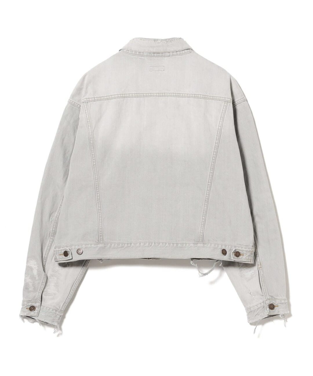 BEAMS 2026 SS “ダメージ デニム ジャケット ワイドショートフィット”が発売 (ビームス)