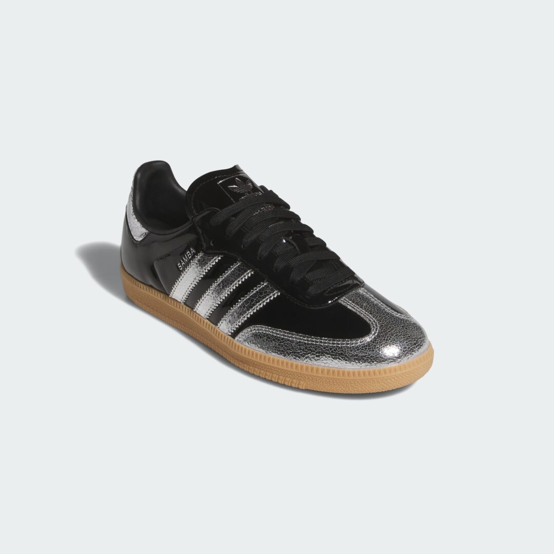 【2026年 2/20 発売】adidas Originals SAMBA OG “Core Black/Silver Metallic/Gum” (アディダス オリジナルス サンバ “ブラック/シルバー”) [KI0172]