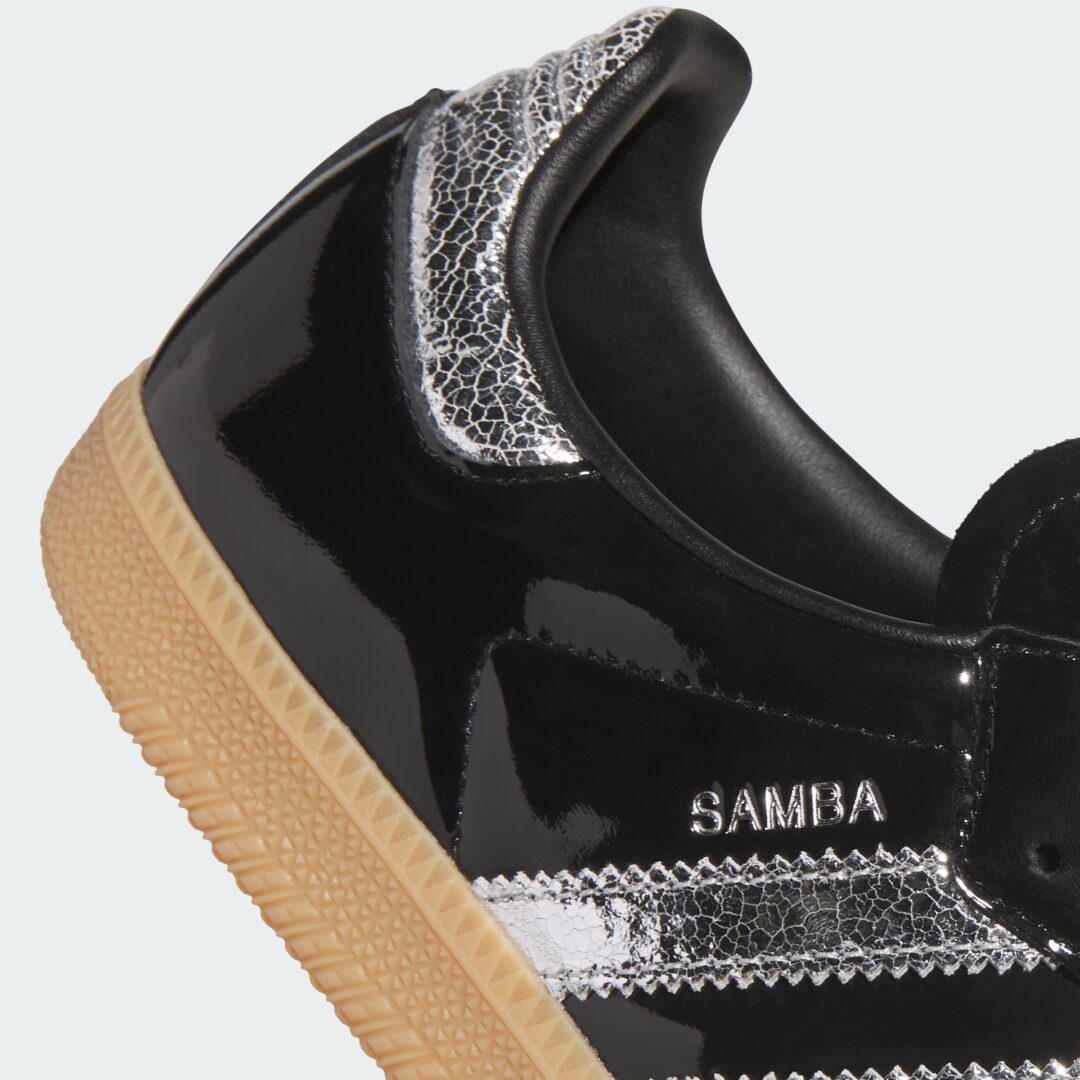 【2026年 2/20 発売】adidas Originals SAMBA OG “Core Black/Silver Metallic/Gum” (アディダス オリジナルス サンバ “ブラック/シルバー”) [KI0172]