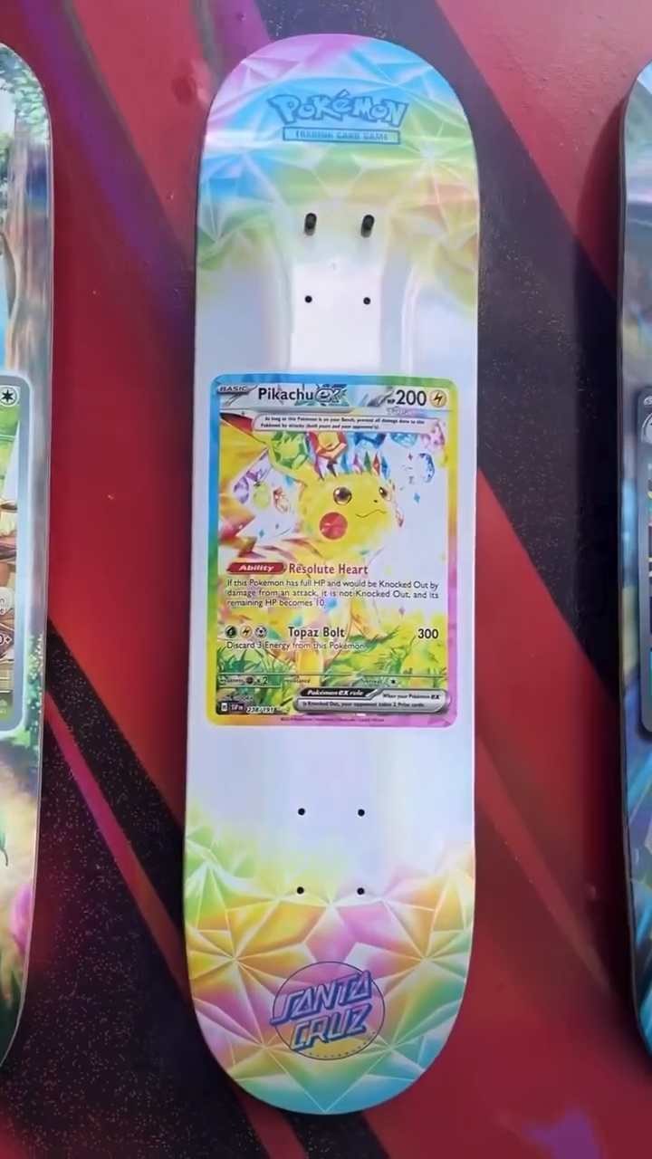 Pokemon × SANTA CRUZ 30種類のブラインドバッグ・スケートボードが2026年 10/17 発売 (ポケモン サンタクルーズ)