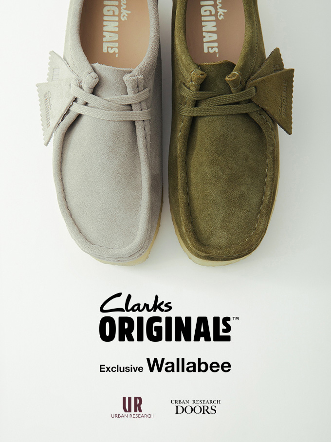 「URBAN RESEARCH」 / 「URBAN RESEARCH DOORS」からスペシャルカラーの“Clarks Wallabee”が2026年 3/12 発売 (アーバンリサーチ クラークス ワラビー)