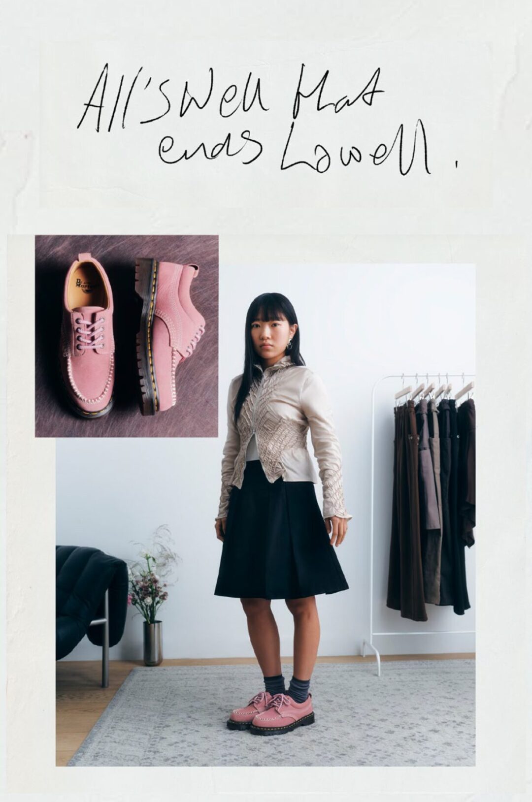 Dr. Martensからアーカイブを再構築した「LOWELL」が2026年 2/27 発売 (ドクターマーチン ローウェル)