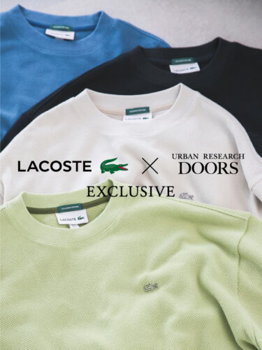 LACOSTE × URBAN RESEARCH DOORS 2026 春の別注アイテムが2/6 発売 (ラコステ アーバンリサーチ ドアーズ)