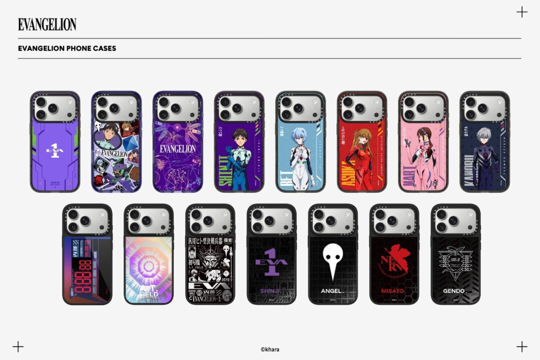 EVANGELION × CASETiFY コラボ第2弾が2026年 2/20 発売 (エヴァンゲリオン ケースティファイ)