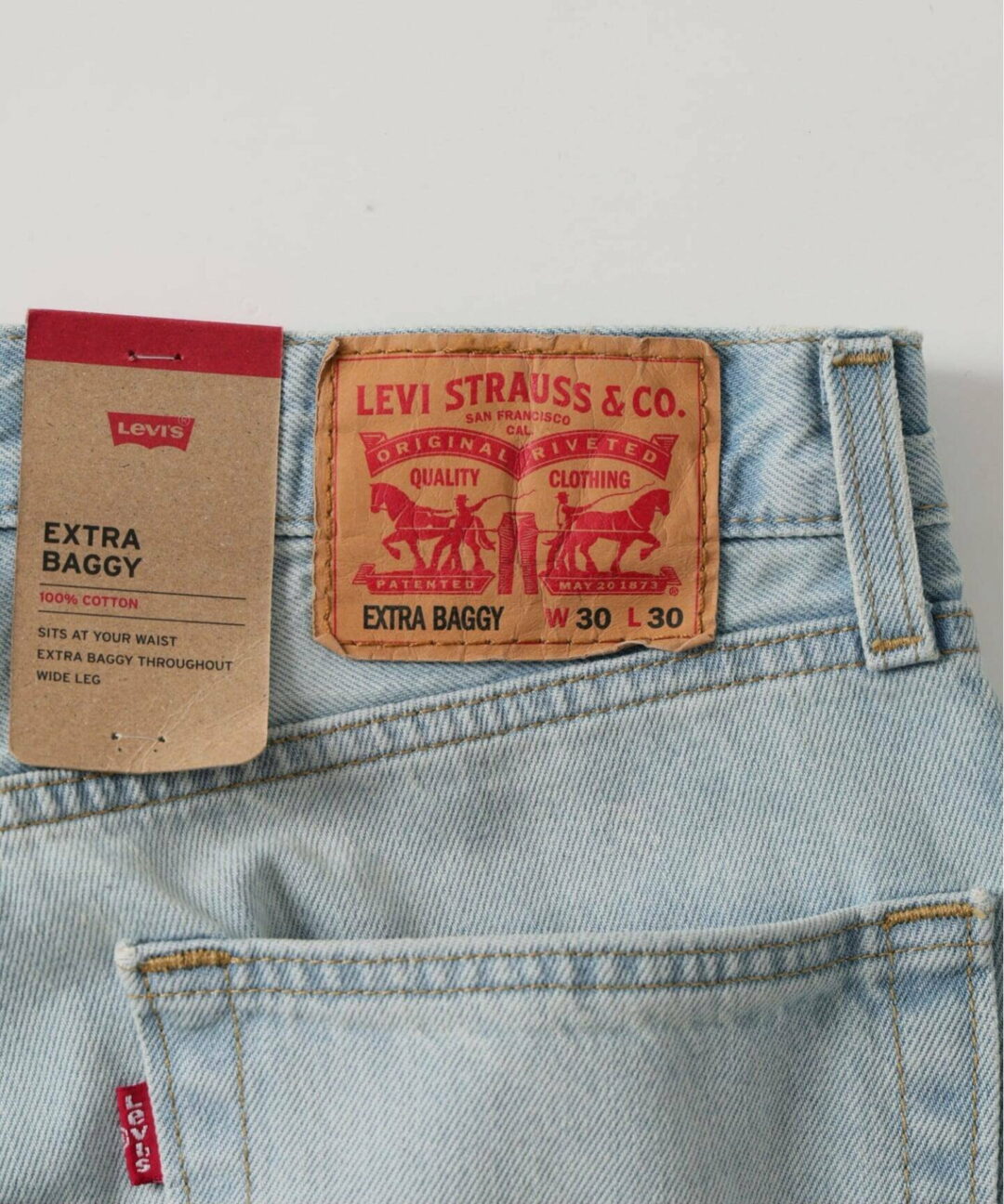 JOURNAL STANDARD relume × Levi’s 2026 SS “エクストラバギー ジーンズ”が3月下旬 発売 (ジャーナルスタンダード リーバイス)