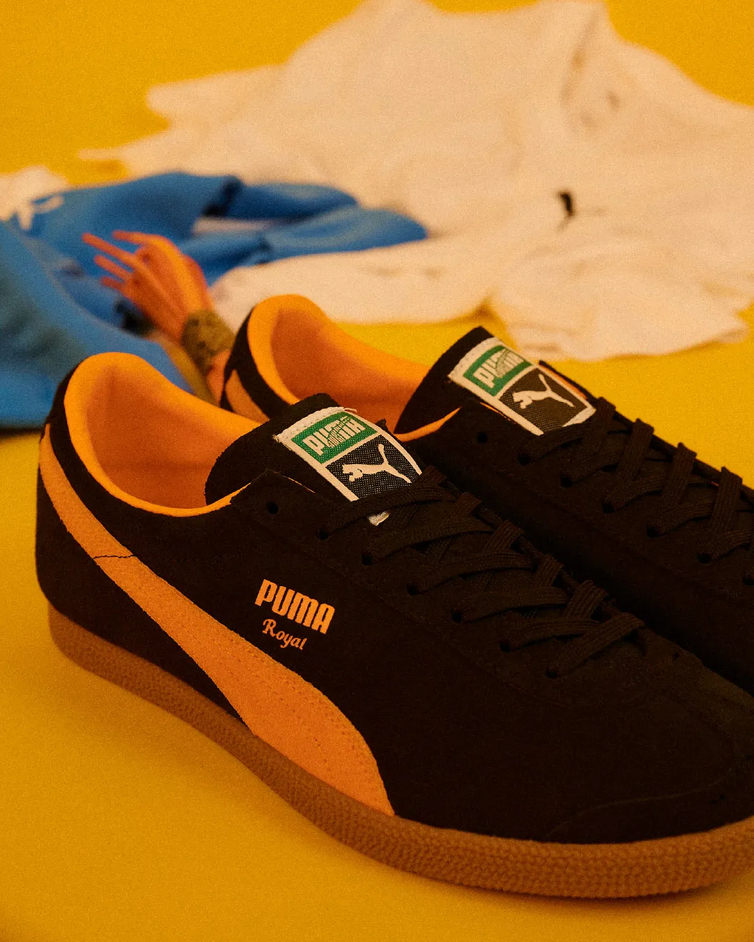 【BILLY’S EXCLUSIVE・2026年 2/21 発売】PUMA ROYAL “Orange Glo/Puma Black” (ビリーズ プーマ ロイヤル “オレンジ/ブラック”) [405333-01/405333-02]