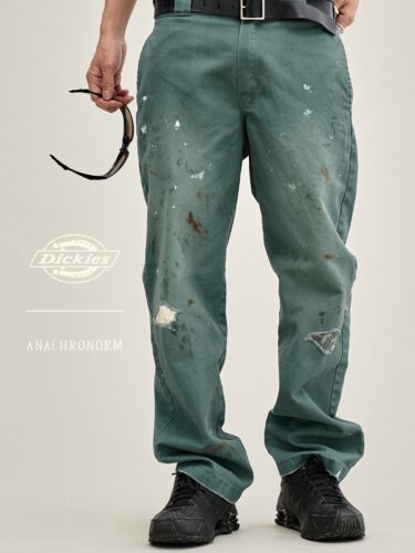 Dickies × ANACHRONORM 2026 SS "FADED WORK PANTS"が2/27 発売 (ディッキーズ アナクロノーム）　