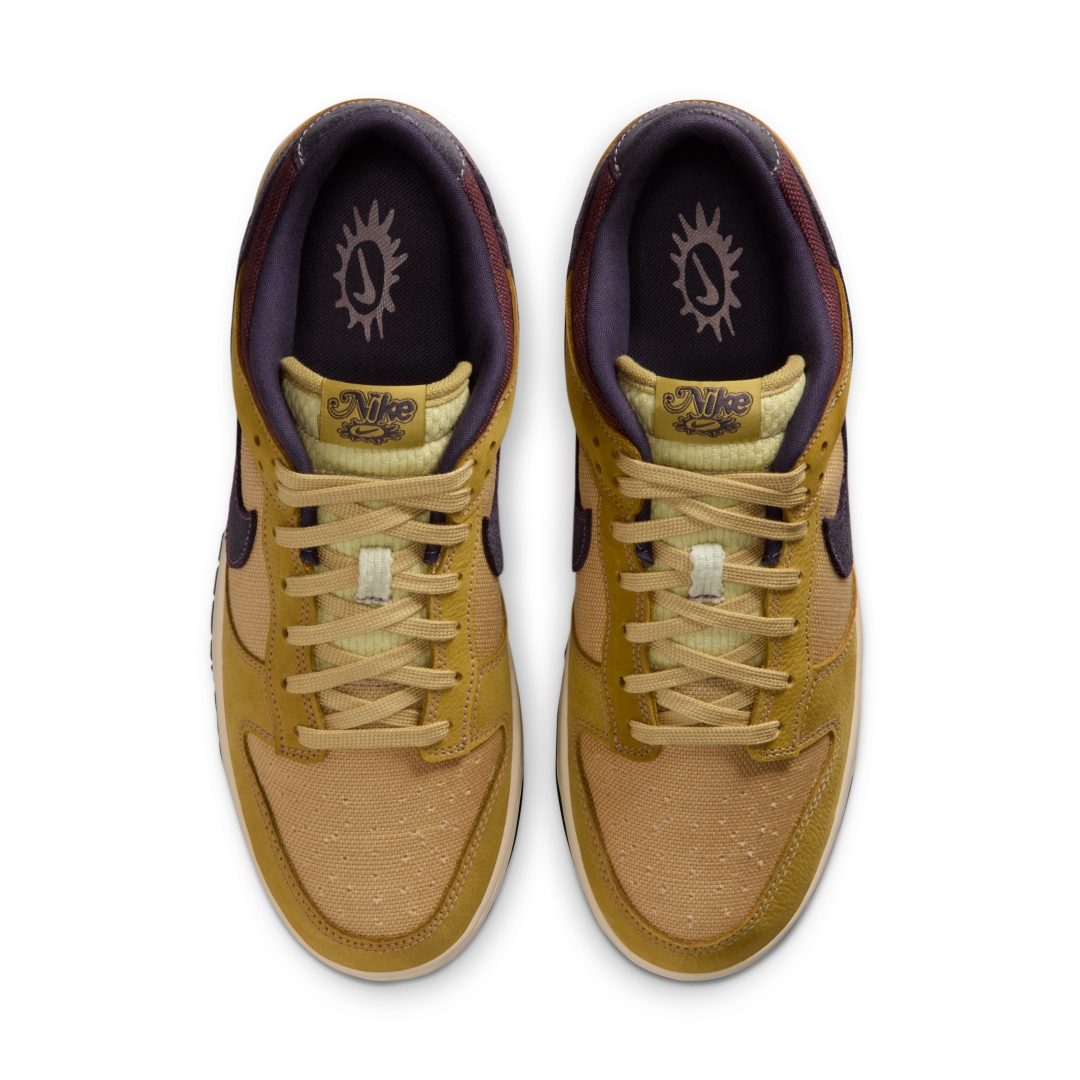 【2026年 春 発売予定】NIKE DUNK LOW “Buff Gold/Dark Raisin” (ナイキ ダンク ロー “バフゴールド/ダークレーズン”) [IB6752-700]