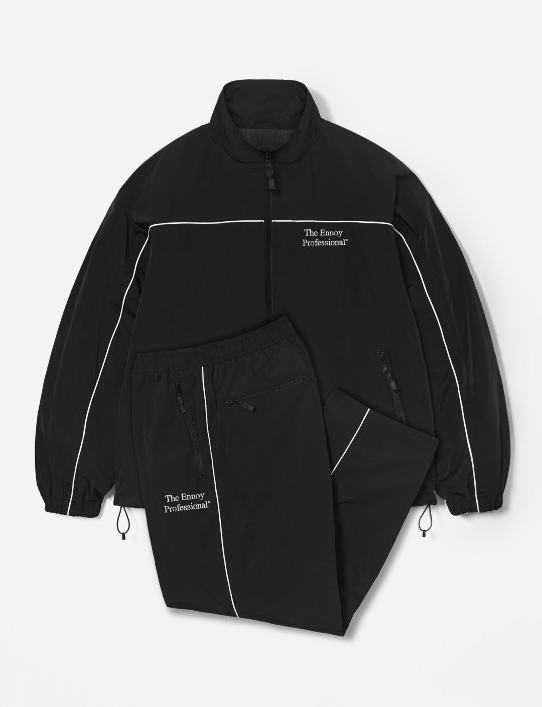 【2026年 2/23 抽選販売】ENNOY 2026 SS “PIPING NYLON TRACK SUIT NYLON 100%” (エンノイ)