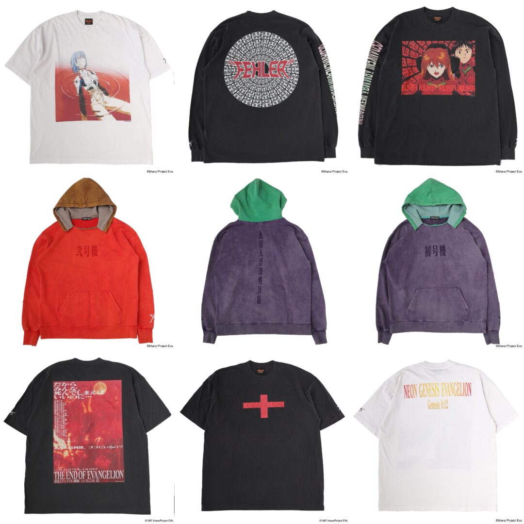 エヴァンゲリオンのアパレル新ブランド「EVANGELI0N:95 / エヴァンゲリオン キュウジュウゴ」の新作アイテムが発売 (Evangelion)