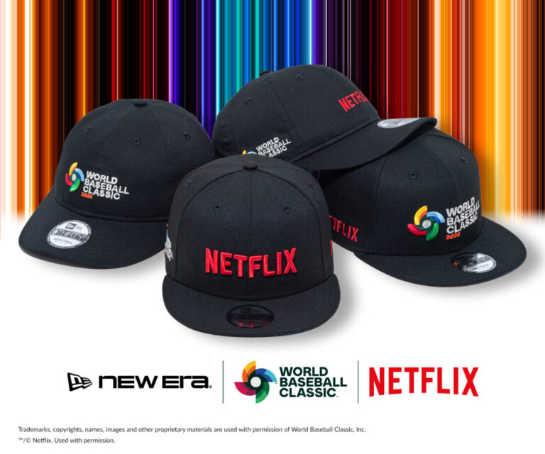 【新品ネット完売】WBCネットフリックス　ニューエラ希少トリプルコラボキャップ Netflix × WBC × New Era トリプルコラボが日本限定で2026年 2/12 発売