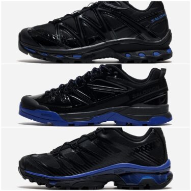 【2026年 2/6 発売】Salomon "Recon Pack" XT-4 OG & XT-QUEST & X-ALP LOW "Black/Bluing" (サプライ リーコンパック) [L49163000/L47969300/L47969400]