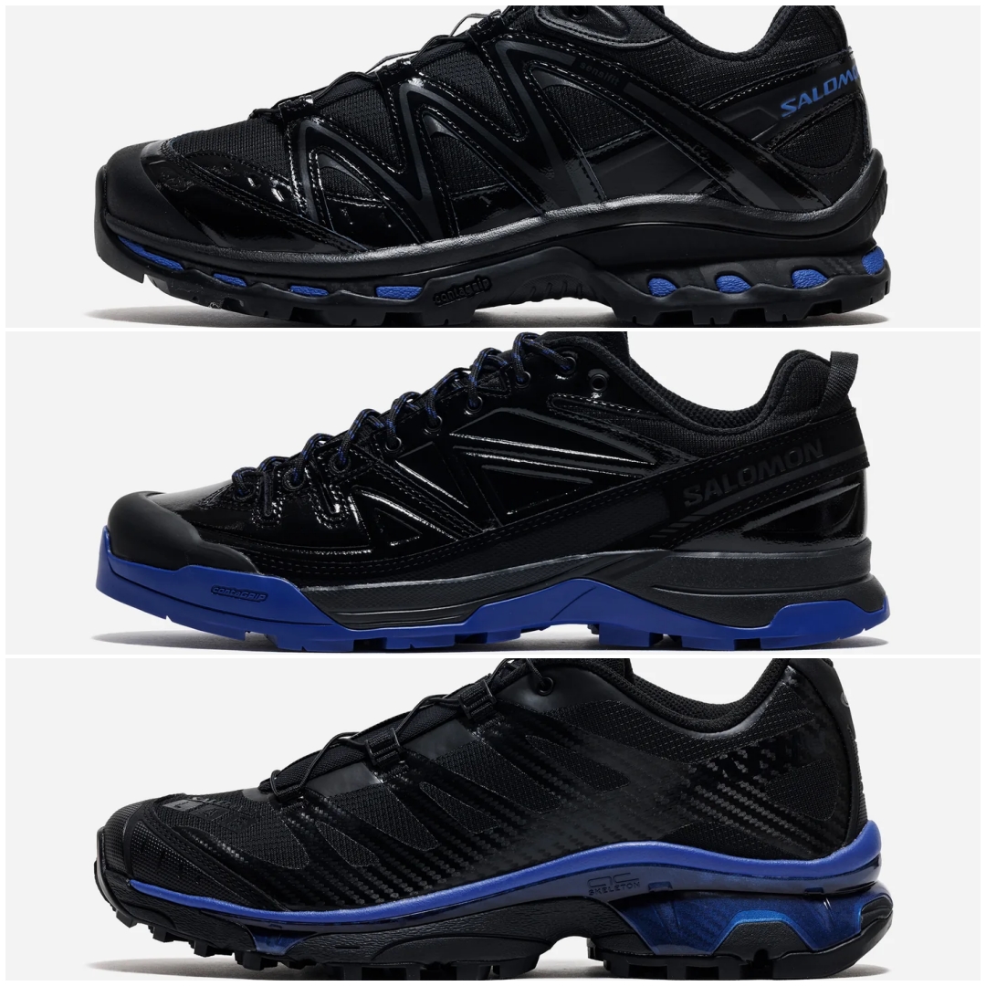 【2026年 2/6 発売】Salomon "Recon Pack" XT-4 OG & XT-QUEST & X-ALP LOW "Black/Bluing" (サプライ リーコンパック) [L49163000/L47969300/L47969400]