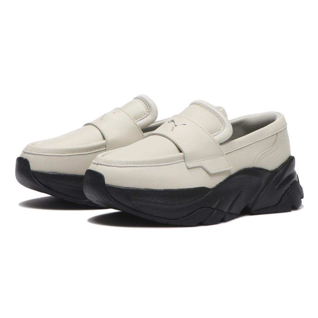 【2026年 2/11 発売】PUMA LOAFYR “Black/Alpine Snow” (プーマ ローファー) [397730-01/397730-02]